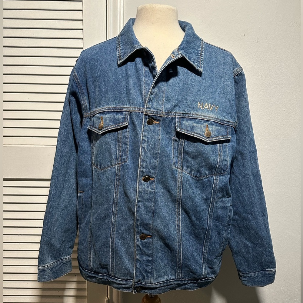 Eddie Domani “Navy” Denim Jean Jacket